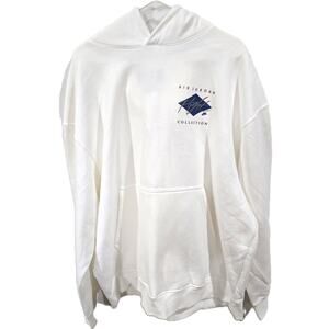 Jordan Size 3XL Men's White Air Jordan Flight Collection Hoodie